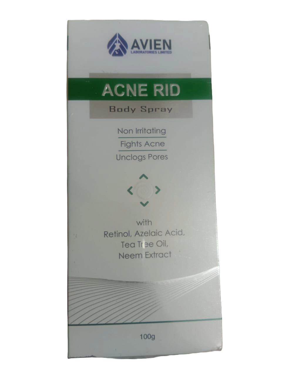 Acne Rid Body Spray 100gm | Shundorjo | Authentic Skincare & Health ...