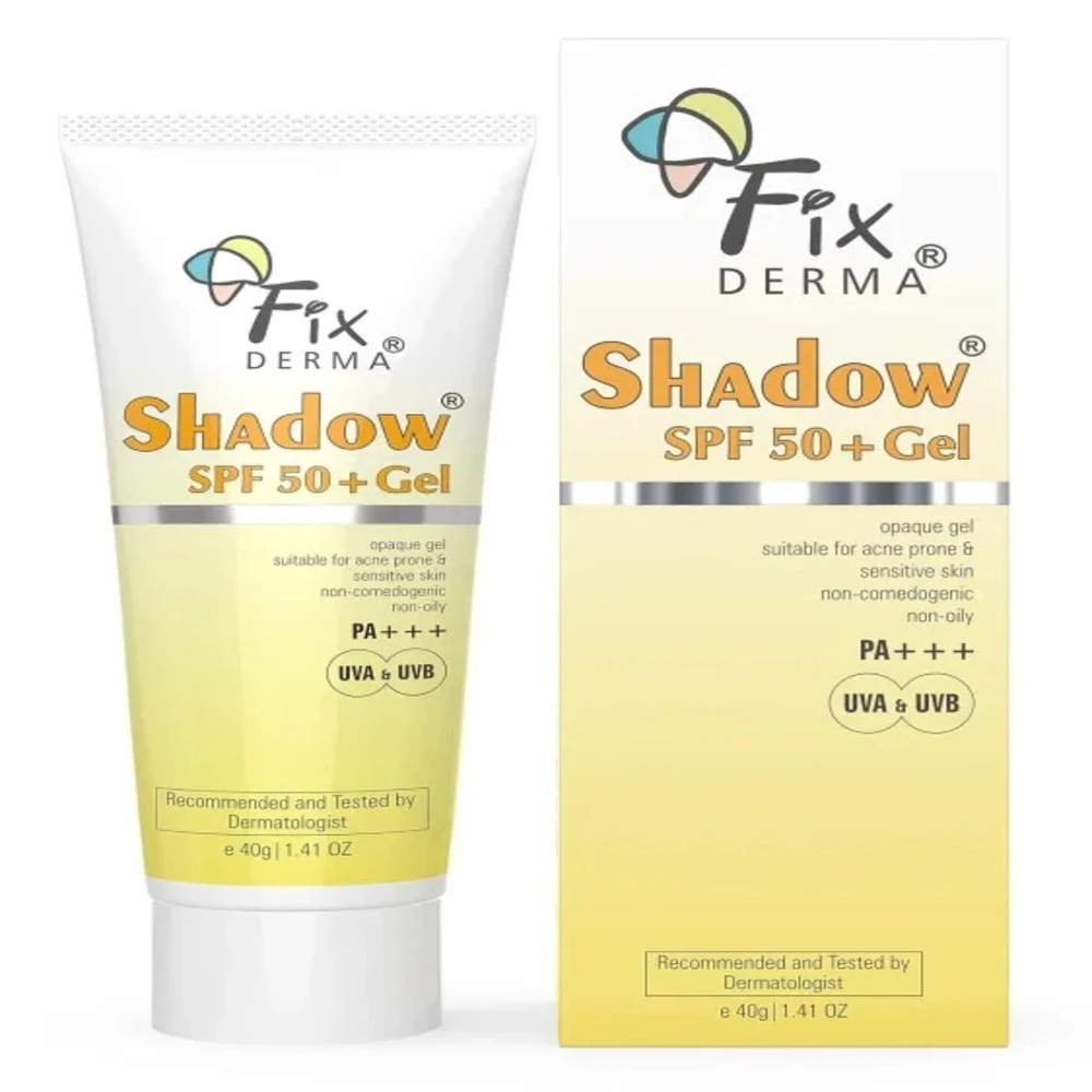 Fixderma Shadow SPF 50 Plus Sunscreen Gel 40gm price in bangladesh