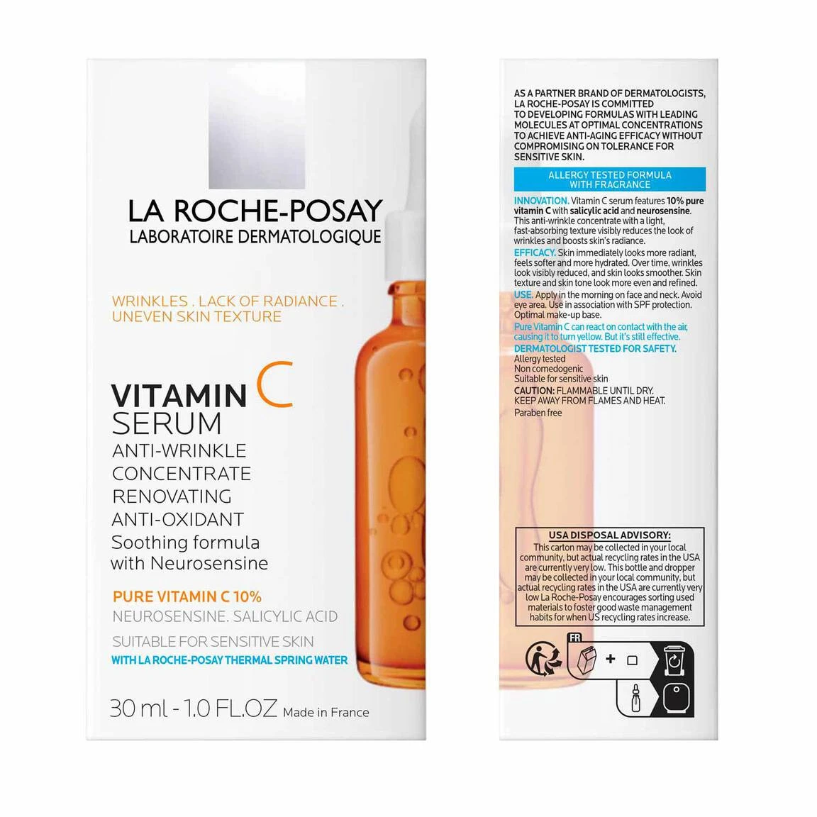 La Roche Posay 10% Pure Vitamin C Serum 30ml price in bangladesh
