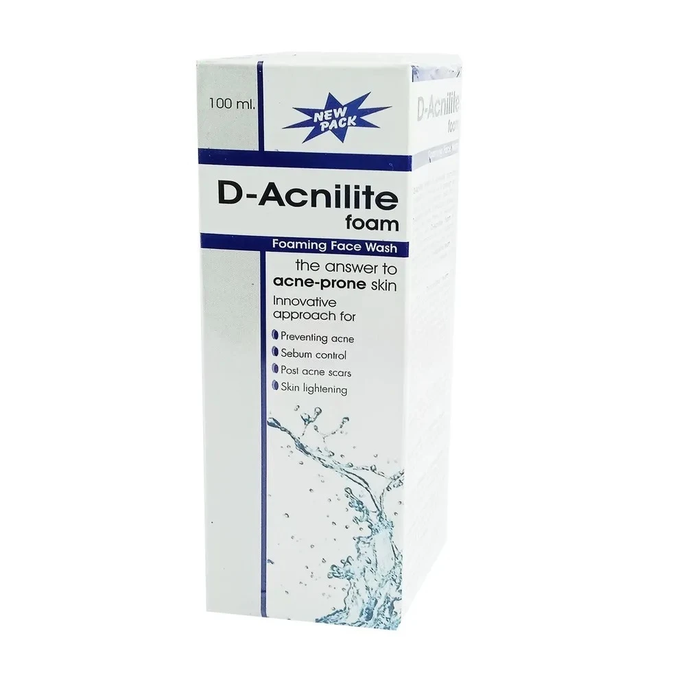D-Acnilite Foam 100ml – Acne Control & Deep Cleansing Face Wash price in bangladesh
