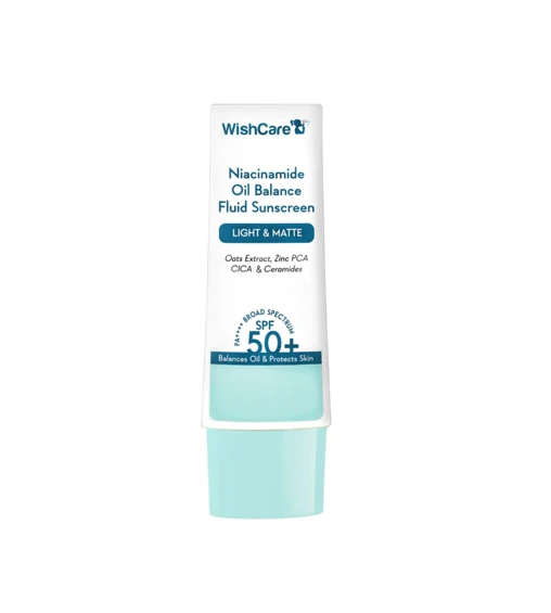 WishCare Niacinamide Oil Balance Fluid Sunscreen SPF 50 PA++++ 50g price in bangladesh