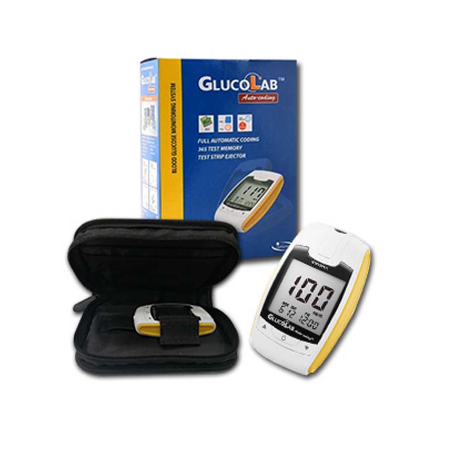 Glucolab Auto Coding Blood Glucose Test Meter price in Bangladesh | Authentic Product by Shundorjo