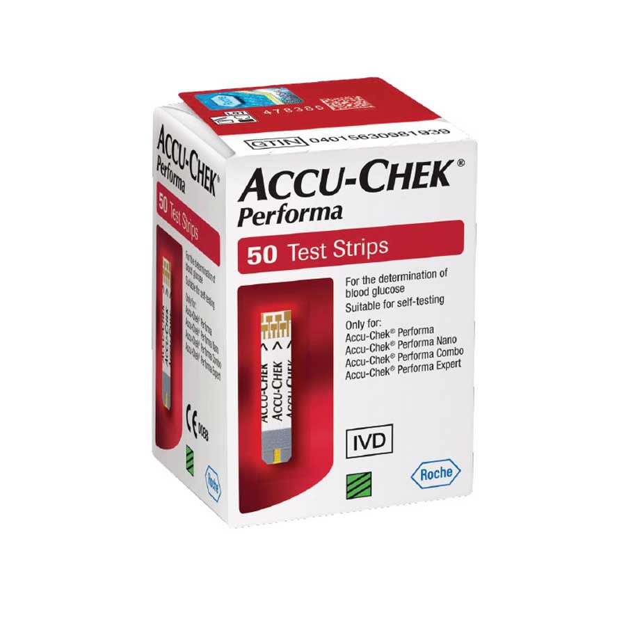 Accu Chek Performa Blood Glucose Test Strip 50s price in Bangladesh | Authentic Product by Shundorjo