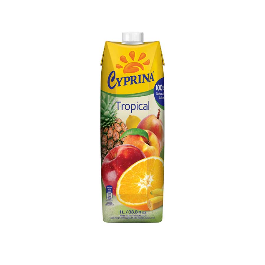 Cyprina Tropical Juice 100% Natural 1ltr price in Bangladesh | Authentic Product by Shundorjo