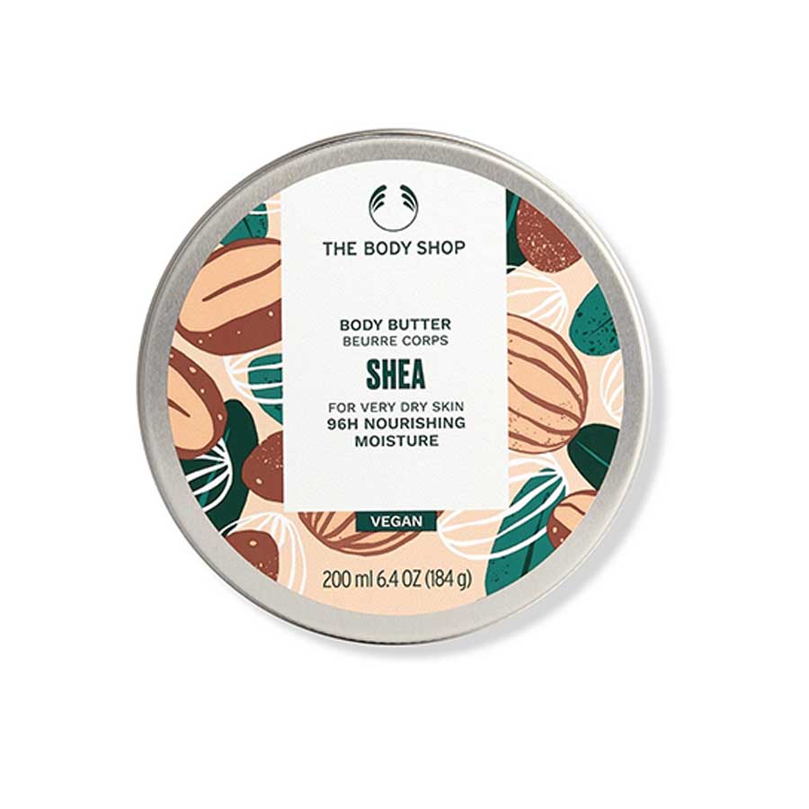 The Body Shop Shea 96H Nourishing Moisture Body Butter 200ml price in Bangladesh | Authentic Product by Shundorjo