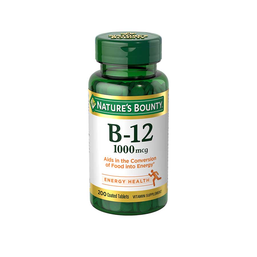 Nature’s Bounty Vitamin B12 1000mcg 200 Tablets price in Bangladesh | Authentic Product by Shundorjo
