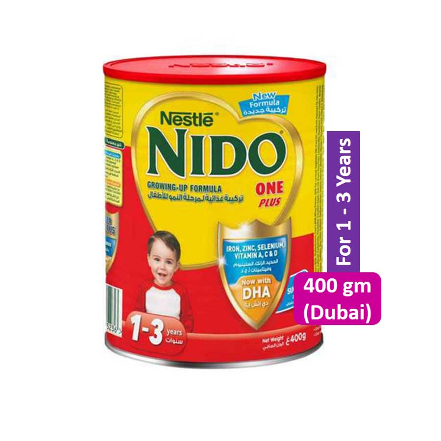 NIDO One Plus Growing Up Milk Powder 1 to 3 Years 400gm price in Bangladesh | Authentic Product by Shundorjo