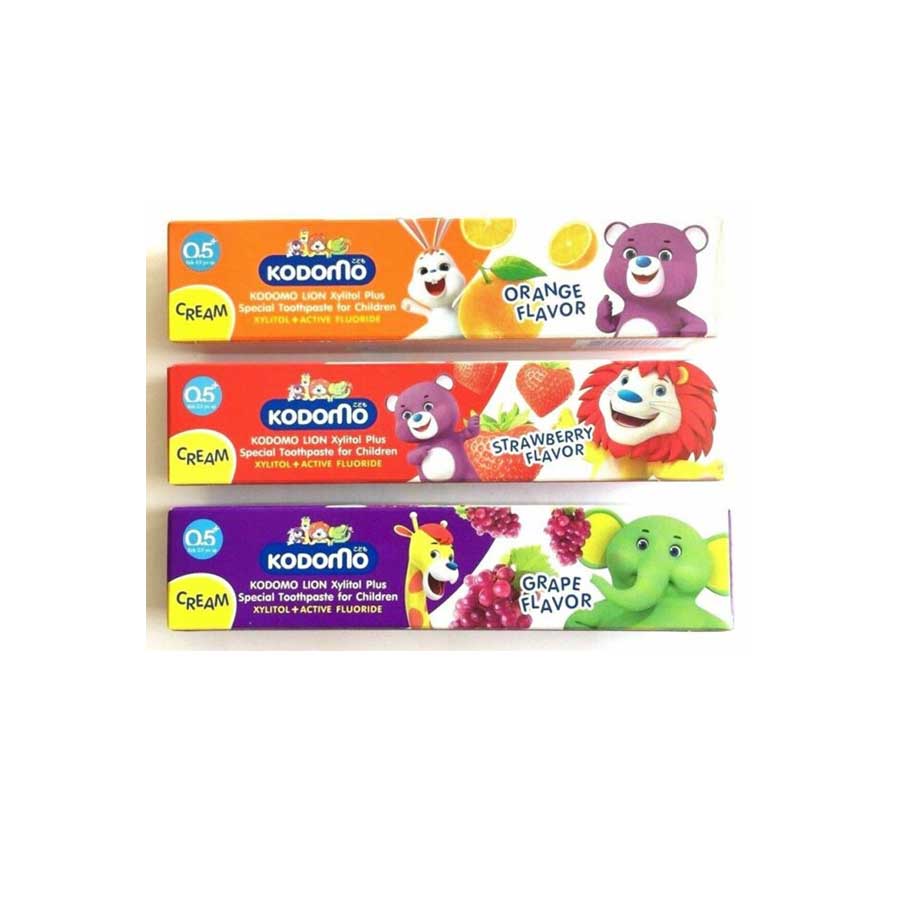 Kodomo Toothpaste Strawberry Orange Grape 40gm price in Bangladesh | Authentic Product by Shundorjo