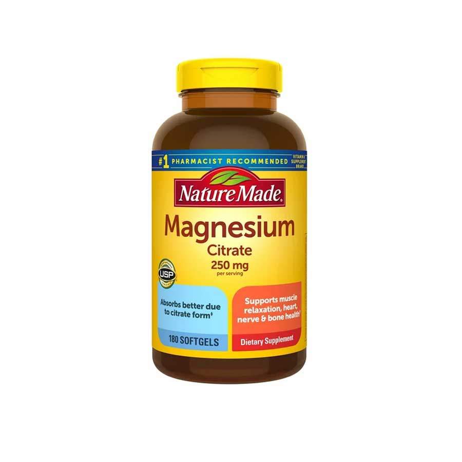 Nature Made Magnesium Citrate 250mg 180 Softgels price in Bangladesh | Authentic Product by Shundorjo