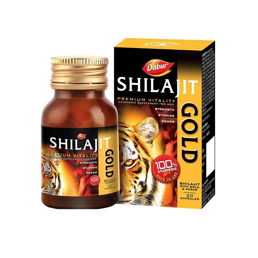 Dabur Shilajit Gold 20 Capsule price in Bangladesh | Authentic Product by Shundorjo