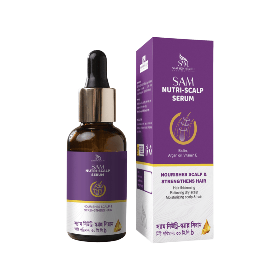 SAM Nutri-Scalp Serum 30ML price in Bangladesh | Authentic Product by Shundorjo