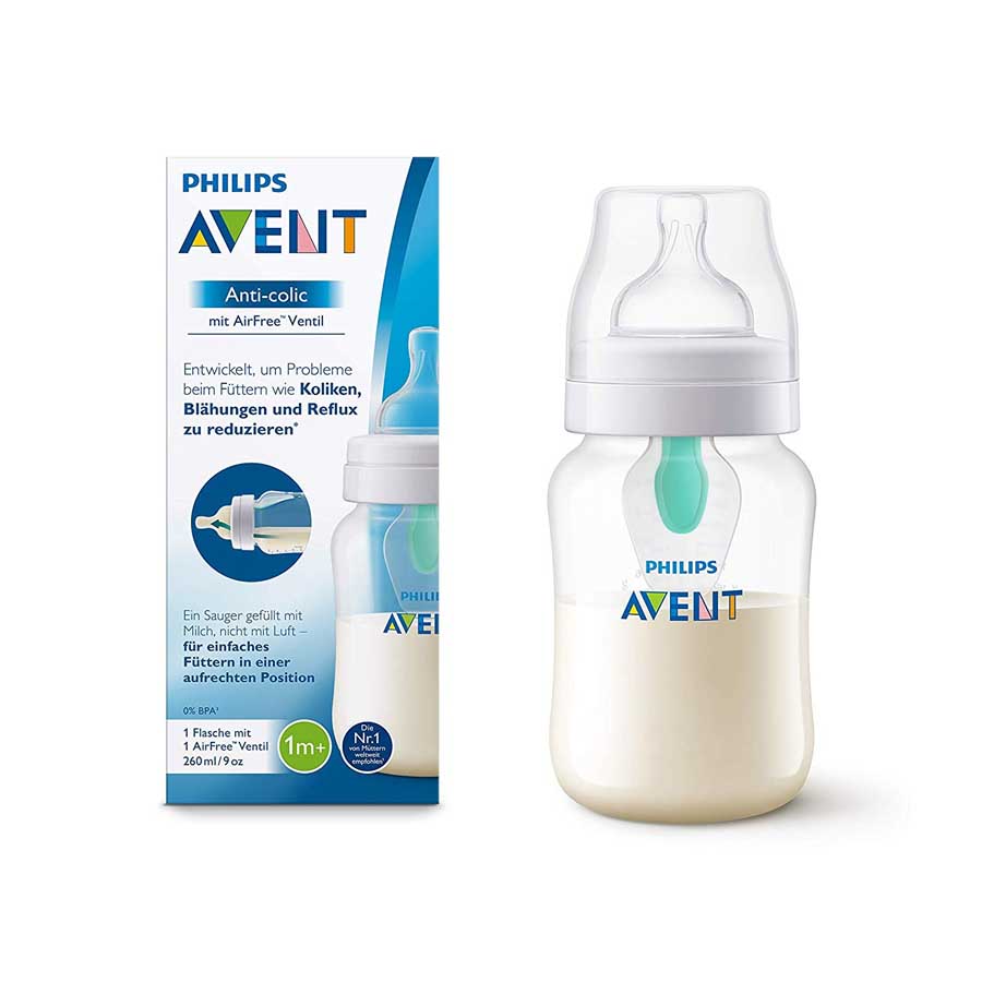 Philips Avent Anti Colic Plastic Feeder From 1+ Months 260ml price in Bangladesh | Authentic Product by Shundorjo