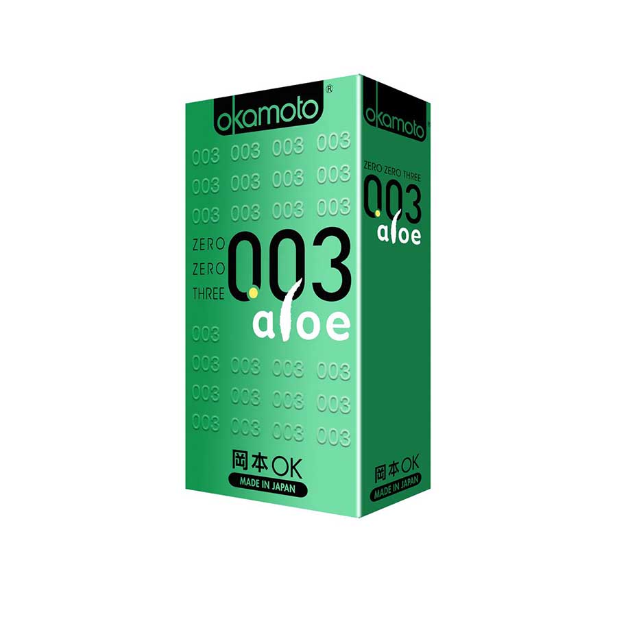 Okamoto 003 Aloe Close Fitting Ultra Thin Condom 10s price in Bangladesh | Authentic Product by Shundorjo