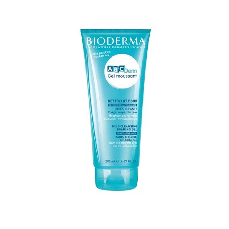 Bioderma ABCDerm Gel Moussant Mild Cleansing Foaming Gel 200ml price in Bangladesh | Authentic Product by Shundorjo