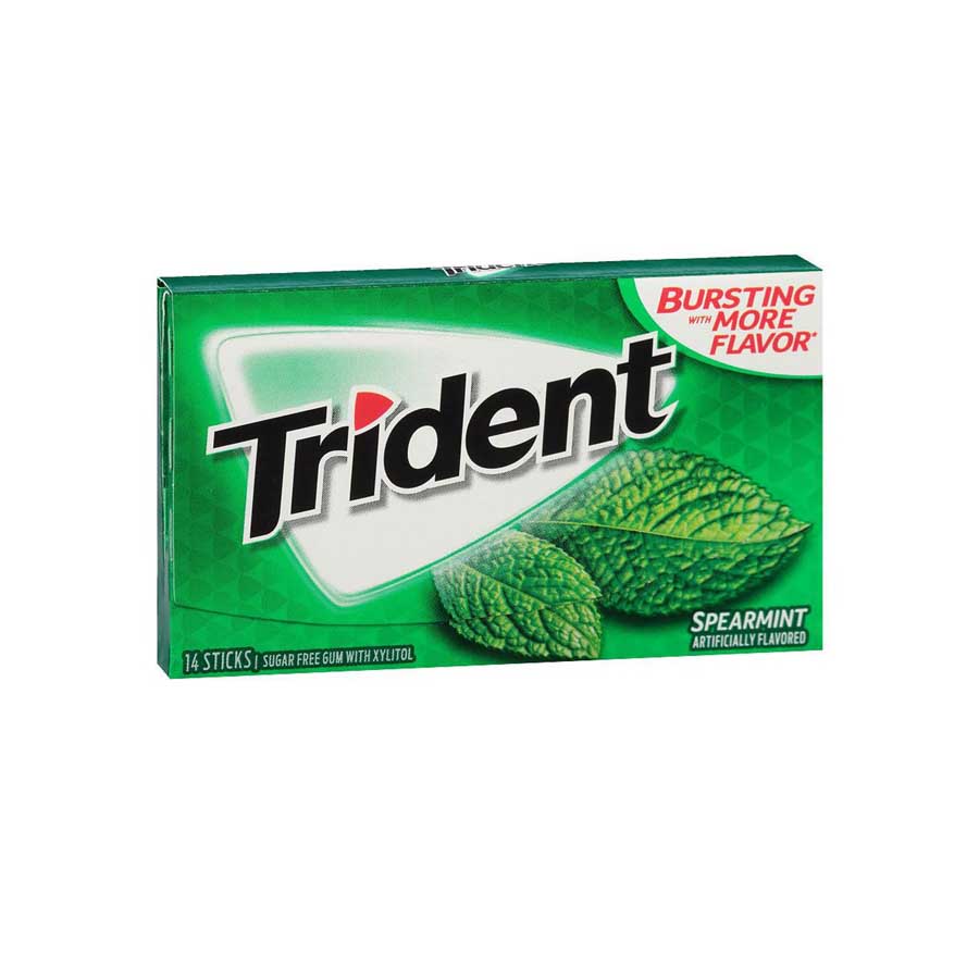 Trident Spare Mint Flavor Sugar Free Gum 14 Sticks price in Bangladesh | Authentic Product by Shundorjo