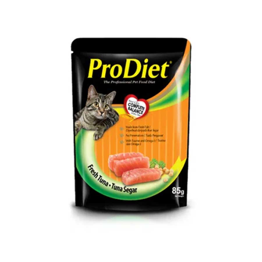 ProDiet Pouch Wet Food Chicken and Fresh Tuna & Sugar 85gm price in Bangladesh | Authentic Product by Shundorjo