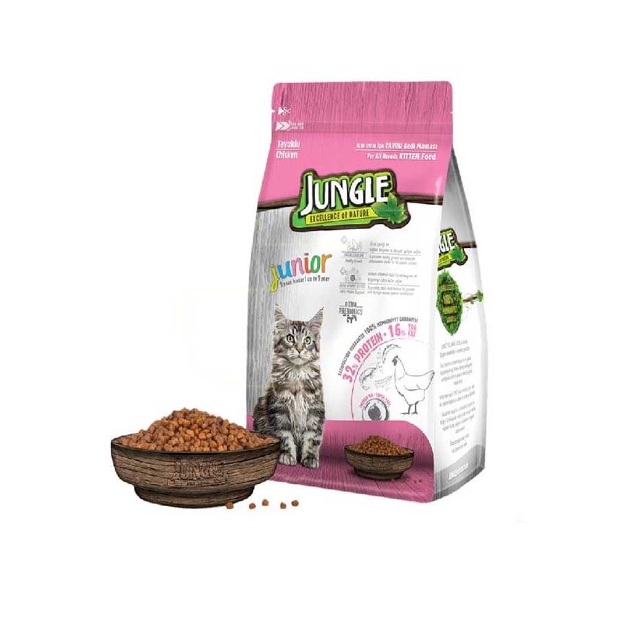 Jungle Junior Cat Food Chicken and Fish 1.5kg price in Bangladesh | Authentic Product by Shundorjo