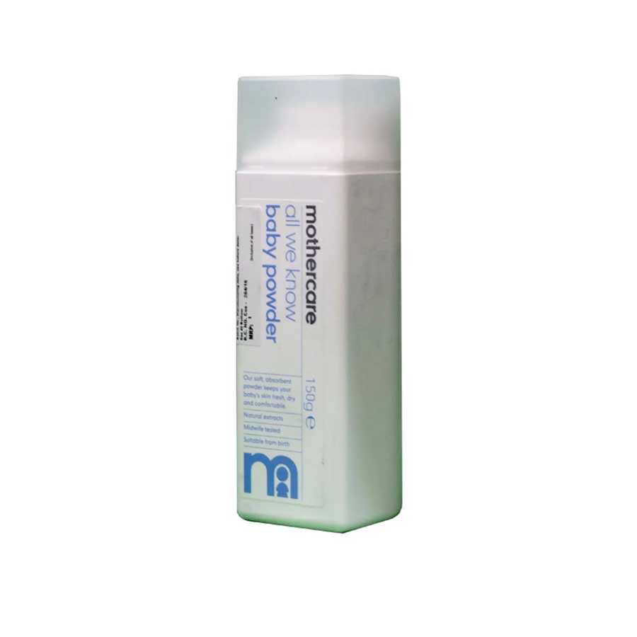 Mothercare All We Know Baby Powder 150gm price in Bangladesh | Authentic Product by Shundorjo