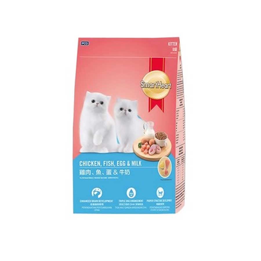 SmartHeart Kitten Chicken Fish Egg & Milk (450gm) price in Bangladesh | Authentic Product by Shundorjo