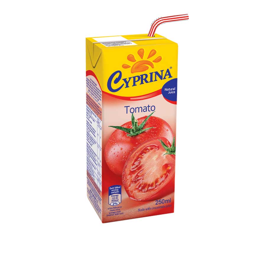 Cyprina Slim 100% Natural Tomato Juice 250ml price in Bangladesh | Authentic Product by Shundorjo