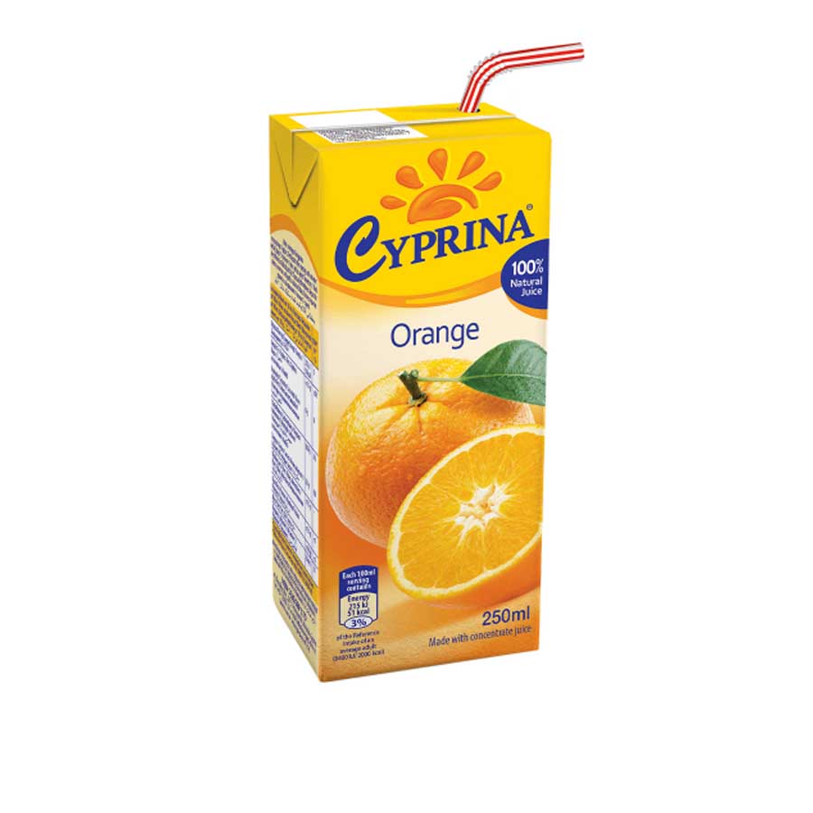 Cyprina Orange Juice 100% Natural 250ml price in Bangladesh | Authentic Product by Shundorjo