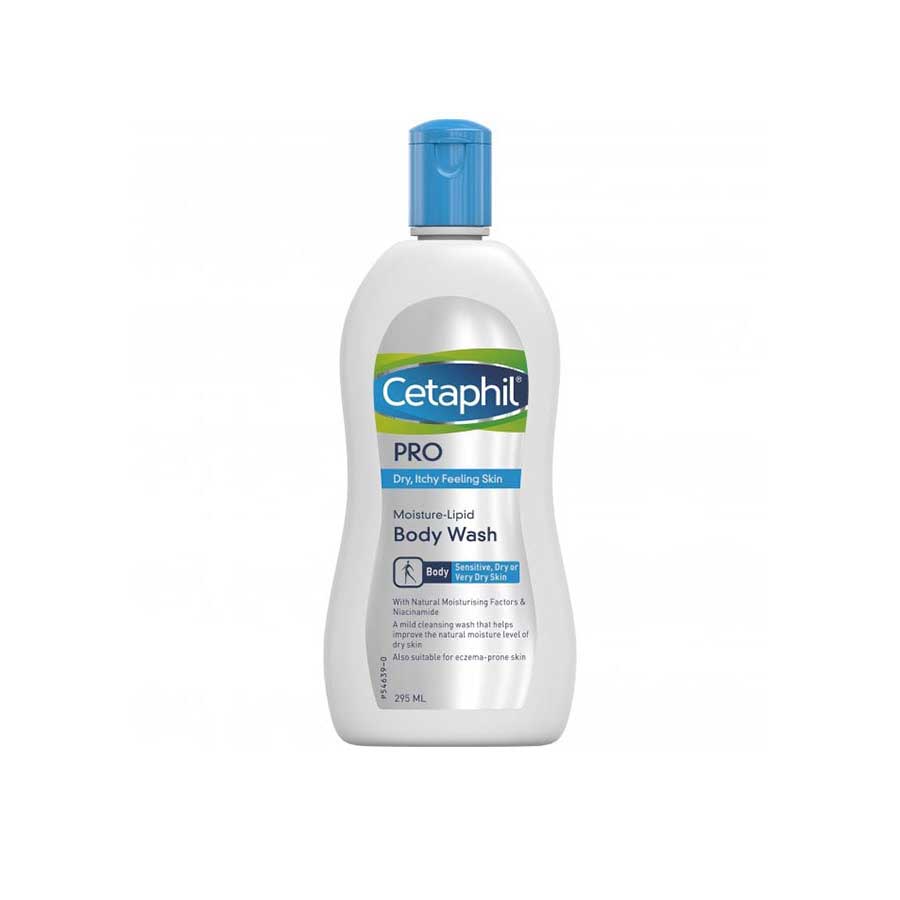 Cetaphil Pro Dry Itchy Feeling Skin Moisture Lipid Body Wash 295ml price in Bangladesh | Authentic Product by Shundorjo