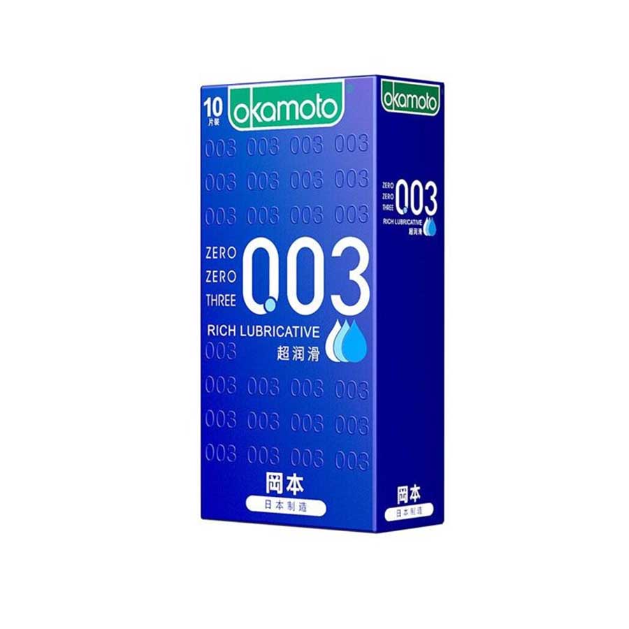 Okamoto 0.03 Rich Lubricative Latex Condom 10's price in Bangladesh | Authentic Product by Shundorjo