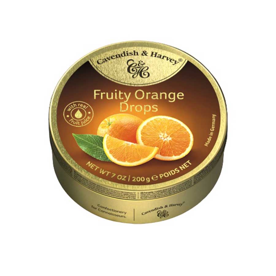 Cavendish & Harvey Fruity Orange Drops 200gm price in Bangladesh | Authentic Product by Shundorjo