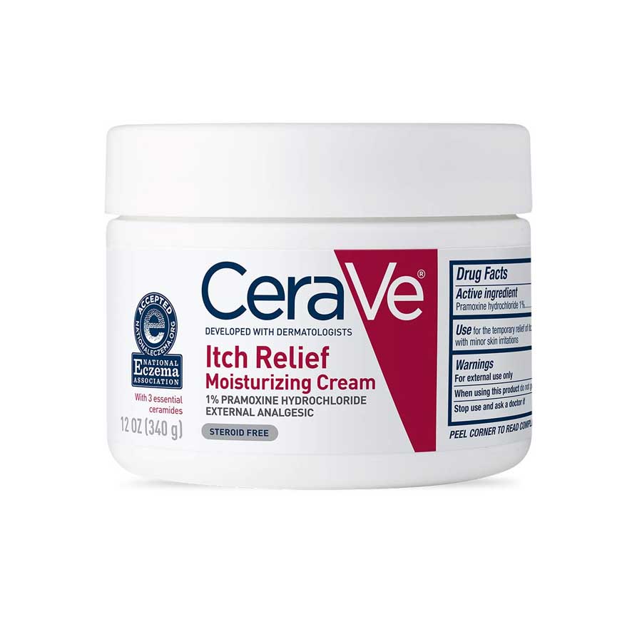 CeraVe Itch Relief Moisturizing Cream for Dry and Itchy Skin 340gm price in Bangladesh | Authentic Product by Shundorjo