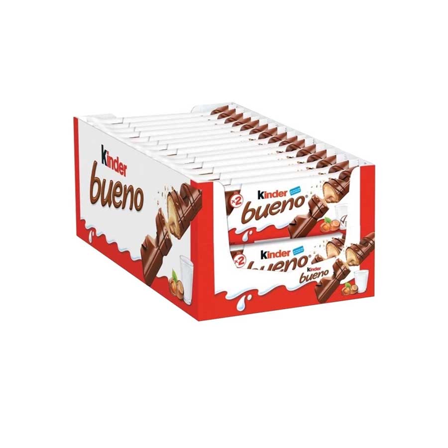 Kinder Bueno Chocolate Bars 43gm 30pcs Box price in Bangladesh | Authentic Product by Shundorjo