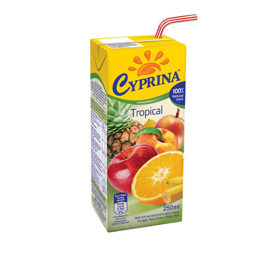 Cyprina Slim 100% Natural Tropical Juice 250ml price in Bangladesh | Authentic Product by Shundorjo
