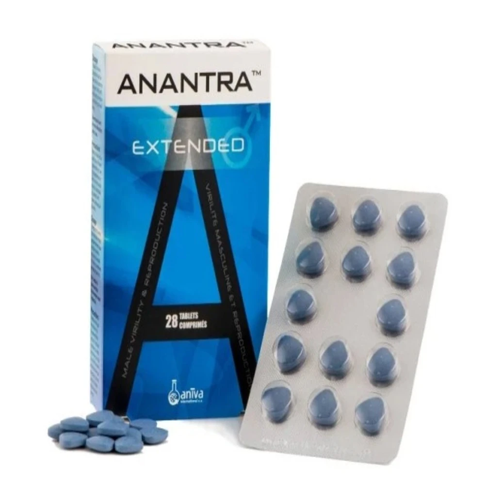 Anantra Extended – Natural Support for Erectile Function & Male Fertility (28 Tablets)