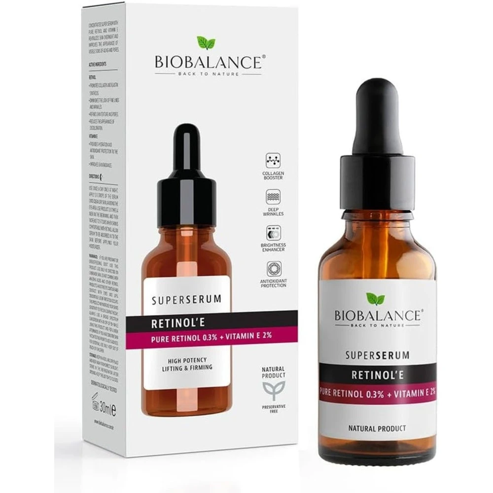 Bio Balance Retinol'e Super Serum Ingredients 30ml price in Bangladesh | Authentic Product by Shundorjo