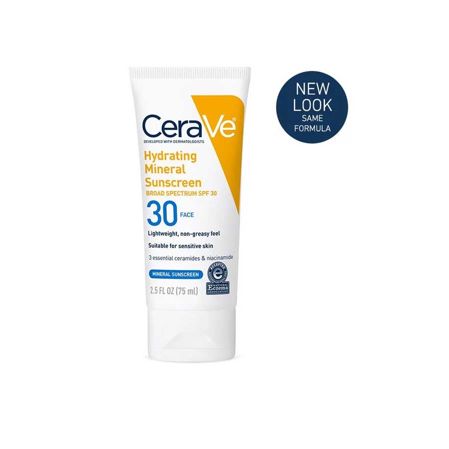 Cerave Hydrating Mineral Sunscreen SPF 50 Face Lotion 75ml price in Bangladesh | Authentic Product by Shundorjo