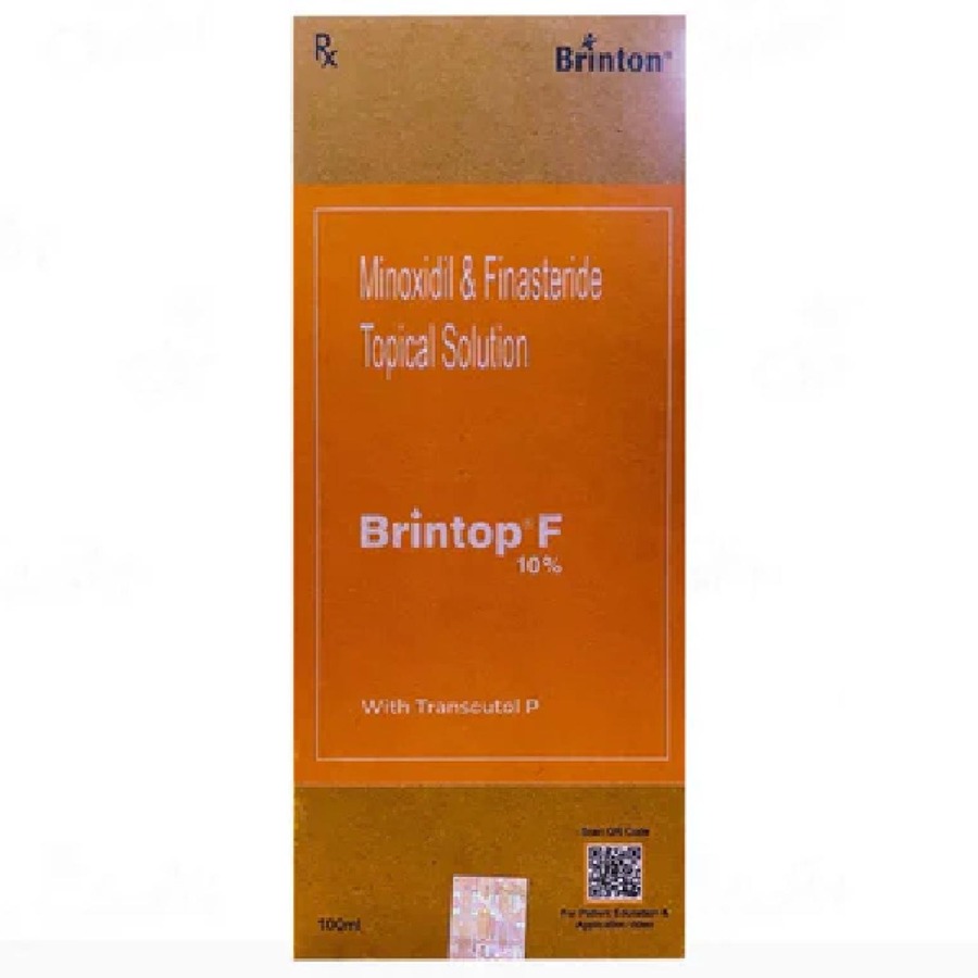 Brintop F Minoxidil Topical Solution 10% 100ml price in Bangladesh | Authentic Product by Shundorjo