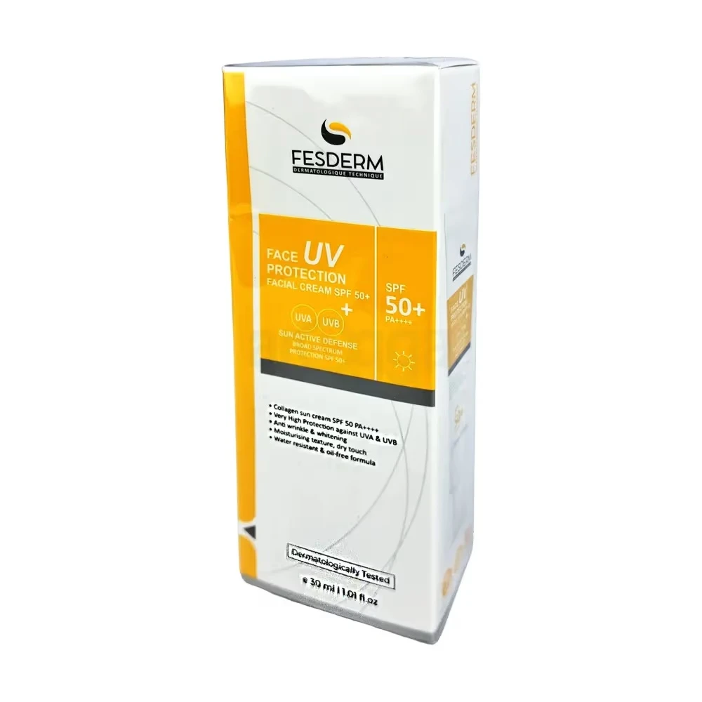 FESDERM Face UV Protection Cream SPF 50+ PA++++ – 30ml price in Bangladesh | Authentic Product by Shundorjo