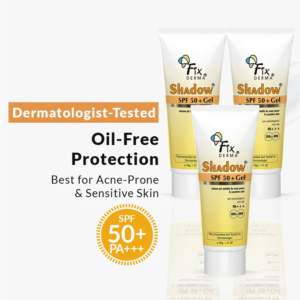 Fixderma Shadow SPF 50 Plus Sunscreen Gel 40gm price in Bangladesh | Authentic Product by Shundorjo