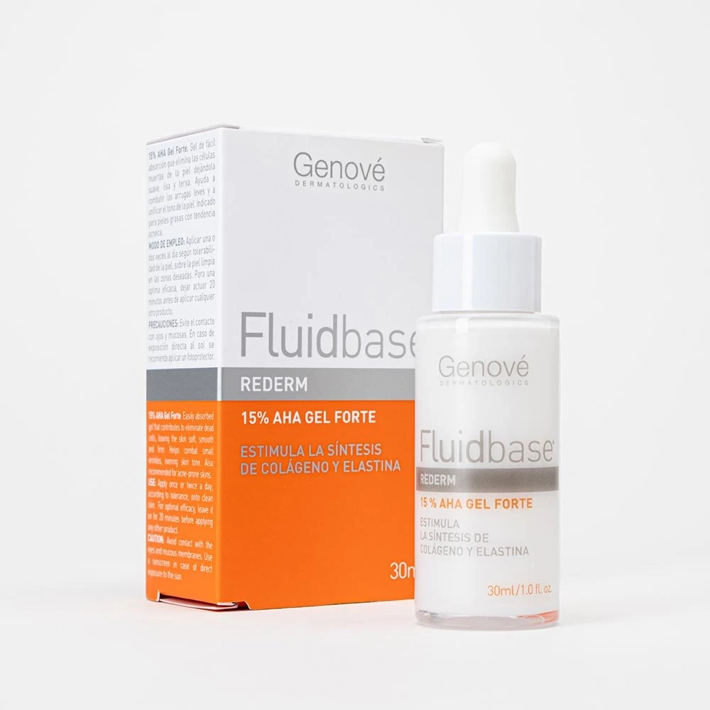 Fluidbase Rederm® Gel Forte 15% AHA – Exfoliating Skin Renewal Gel