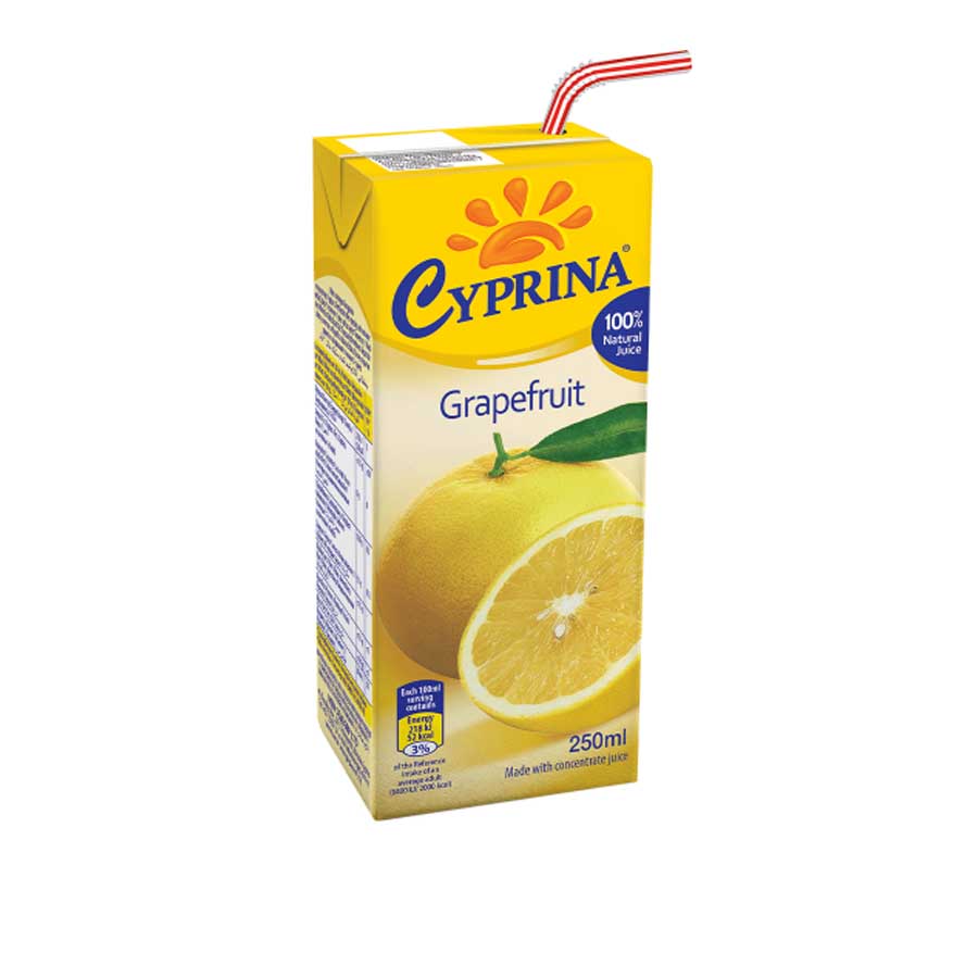 Cyprina Slim 100% Natural Grapefruit Juice 250ml price in Bangladesh | Authentic Product by Shundorjo