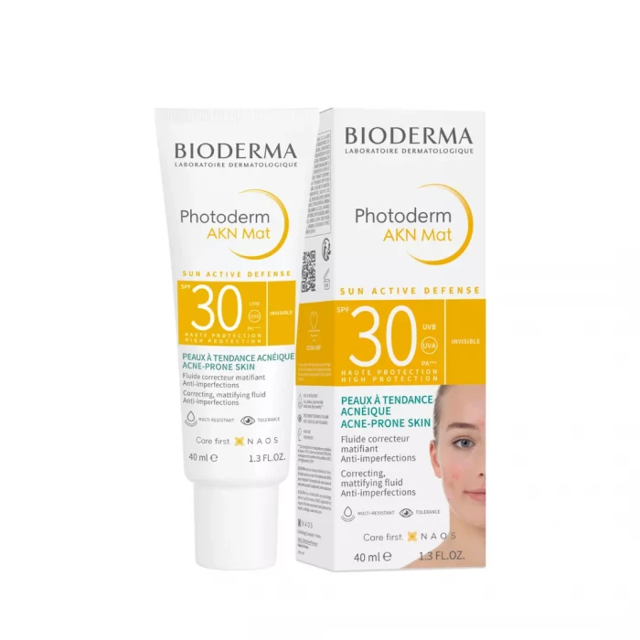 Bioderma Photoderm AKN Mat SPF 30 UVB/UVA - 40ml price in Bangladesh | Authentic Product by Shundorjo