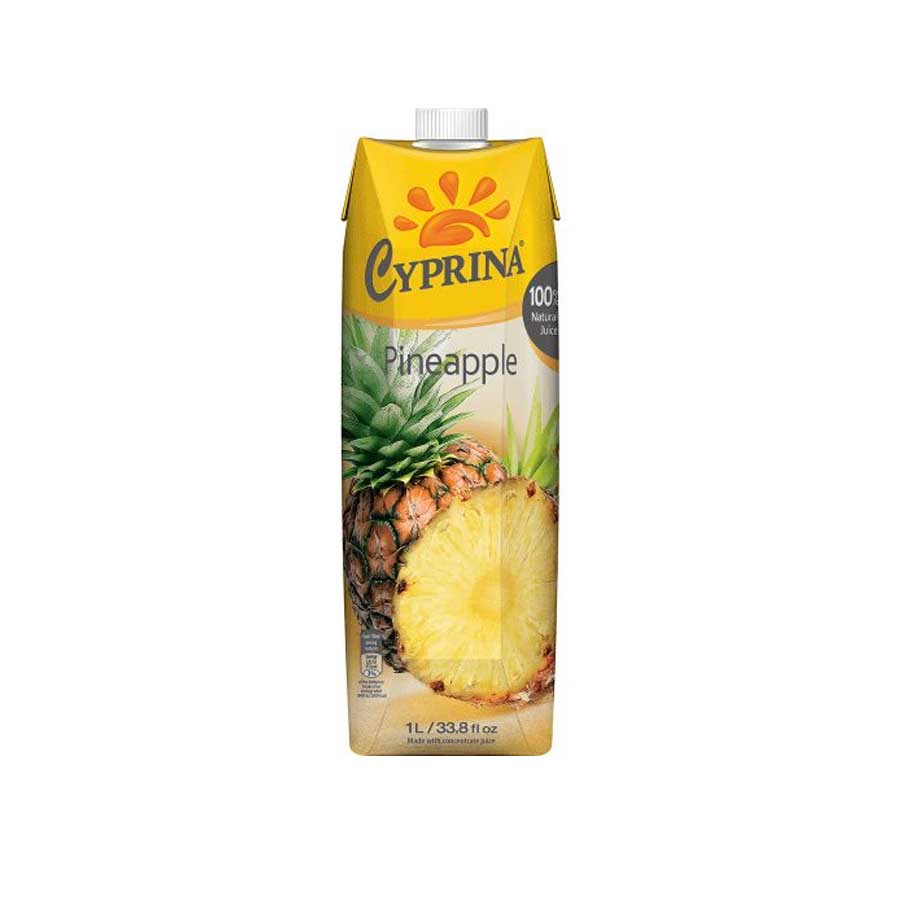 Cyprina Pineapple Juice 100% Natural 1ltr price in Bangladesh | Authentic Product by Shundorjo