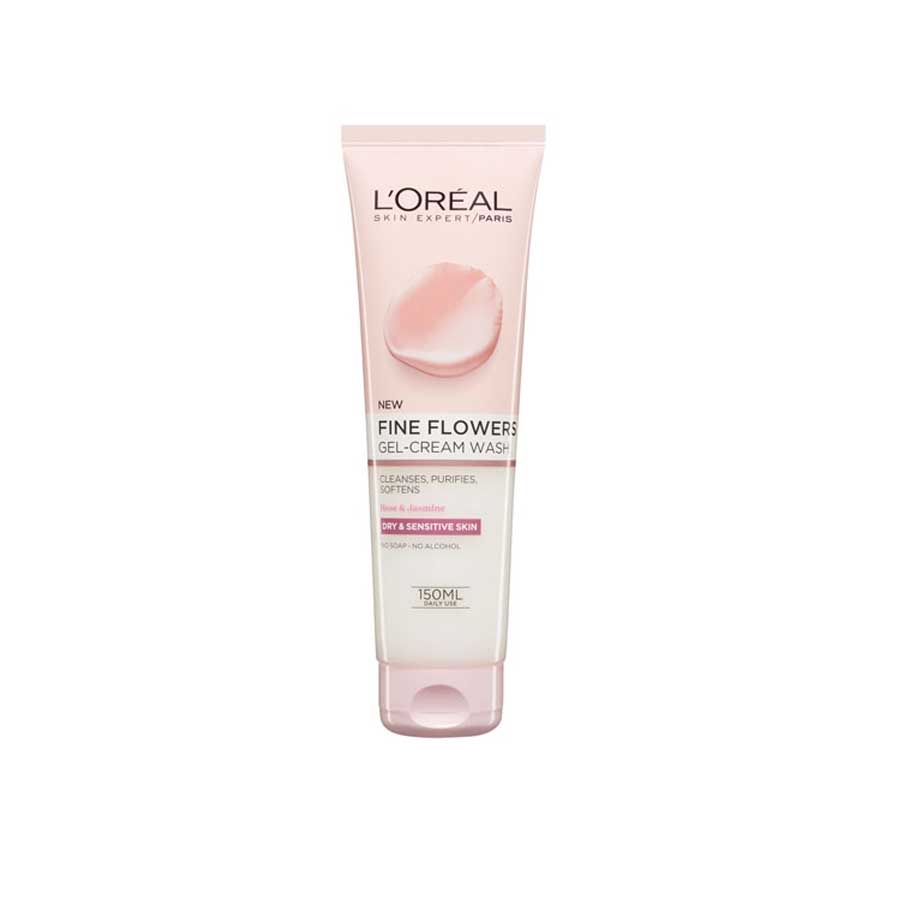 L'Oreal Fine Flowers Gel-Cream Wash Rose & Jasmine 150ml price in Bangladesh | Authentic Product by Shundorjo