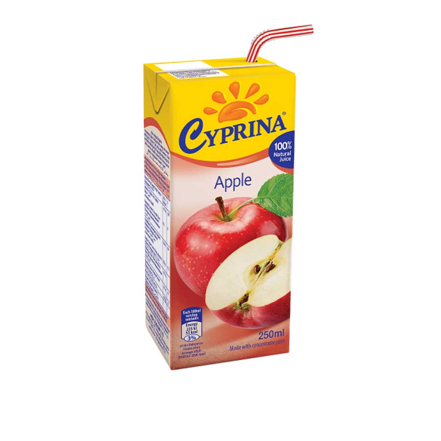 Cyprina Slim 100% Natural Apple Juice 250ml price in Bangladesh | Authentic Product by Shundorjo