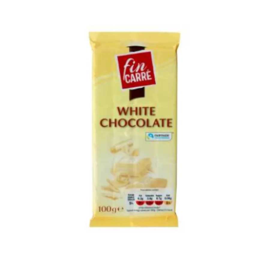 Lidl Fin Carre White Chocolate Bar 100gm price in Bangladesh | Authentic Product by Shundorjo