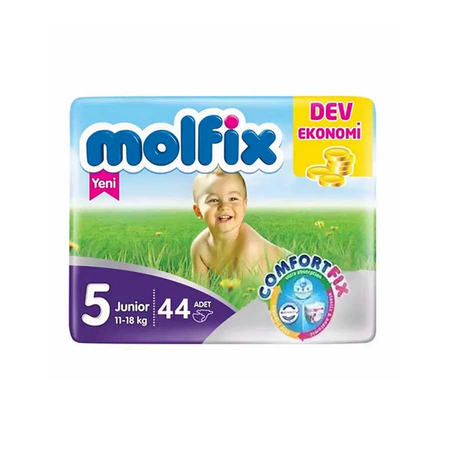 Molfix Baby Diaper Belt 5 Junior (11-18kg) 44pcs price in Bangladesh | Authentic Product by Shundorjo