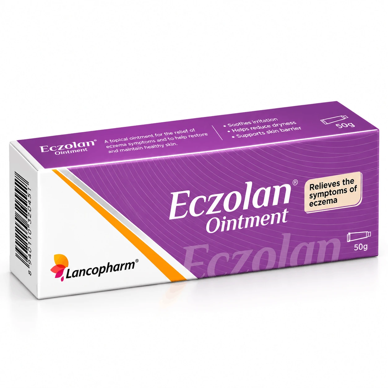 Lancopharma Eczolan Ointment 50gm – Eczema Relief & Skin Care Ointment