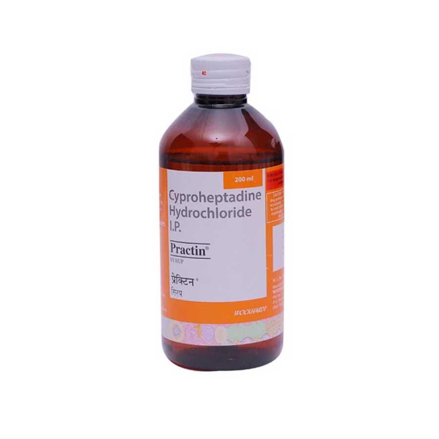 Practin Syrup (Cyproheptadine Hydrochloride) 200ml
