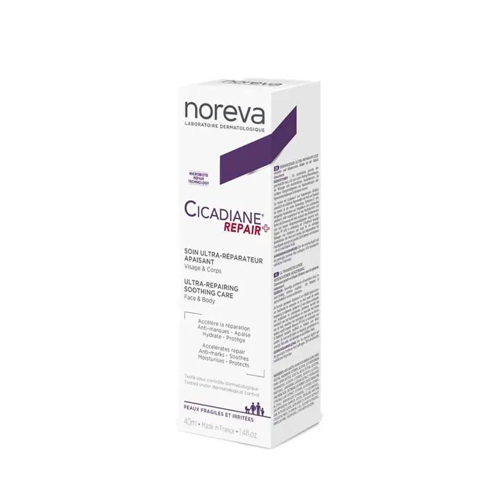 Noreva Cicadiane Repair+ Ultra-Repairing Soothing Care Face & Body Cream 40ml
