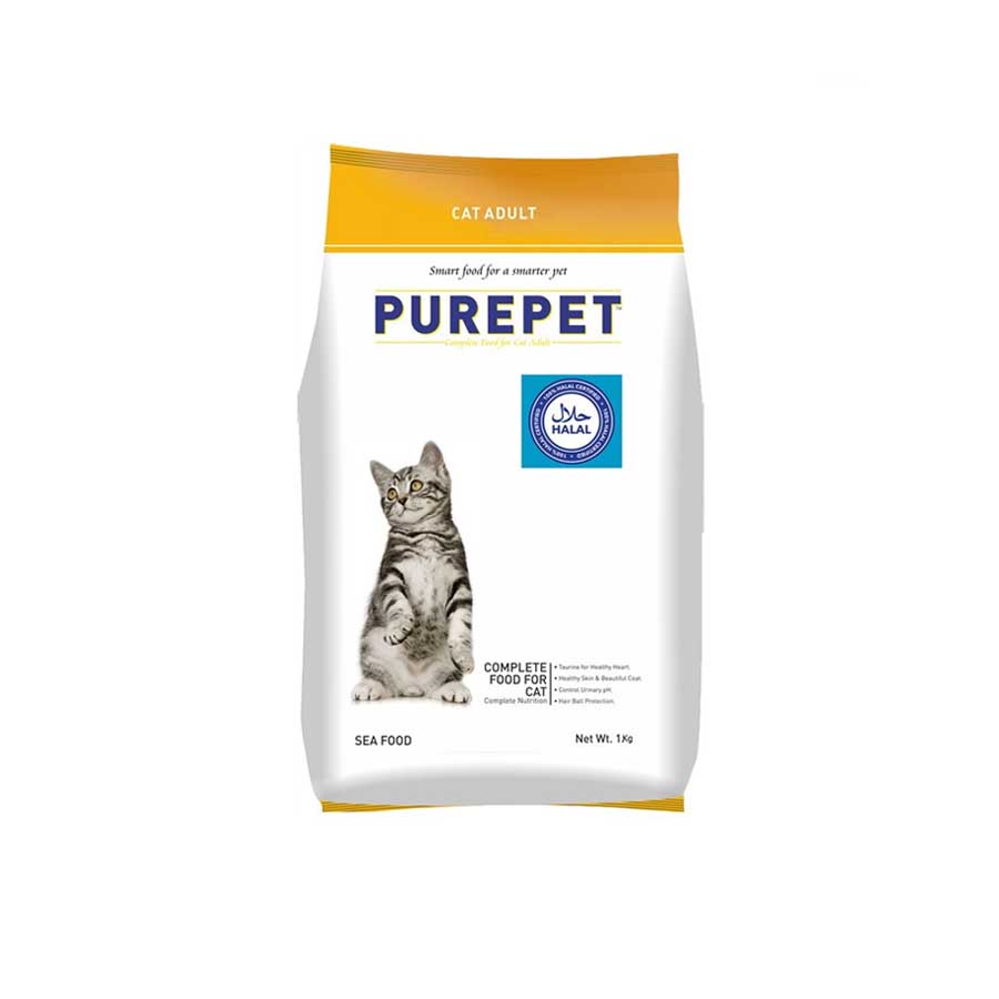 Drools Purepet Adult Cat Food Ocean Fish Flavour 1kg price in Bangladesh | Authentic Product by Shundorjo