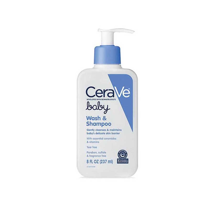 Cerave Baby Wash & Shampoo 237ml price in Bangladesh | Authentic Product by Shundorjo